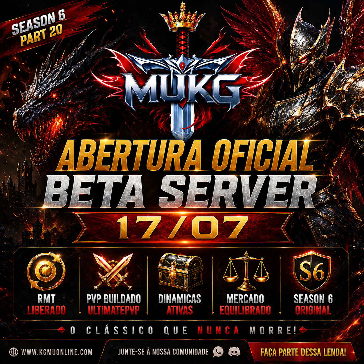 Beta Server Day 17/07 - Open Server